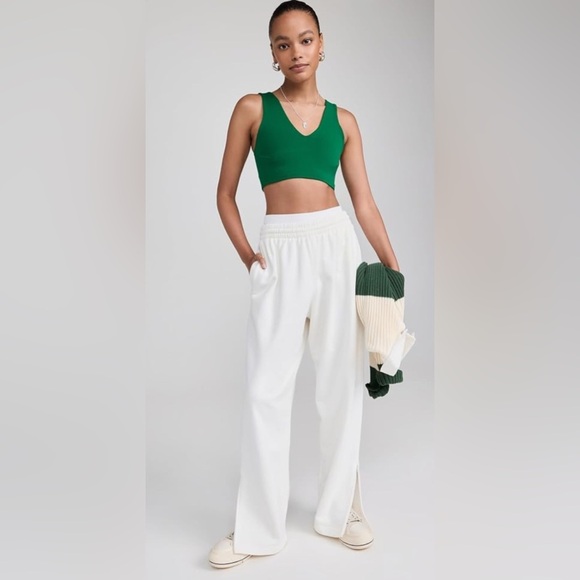 Free People Movement Workout Set Green Crop Top & Leggings– Size Small– BNWT - Picture 4 of 16